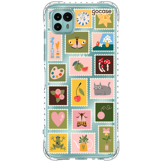 Capinha para celular  Selos Daily Cute