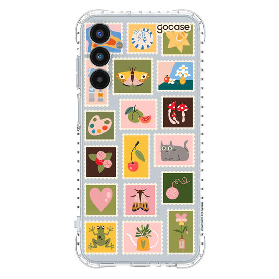 Capinha para celular  Selos Daily Cute