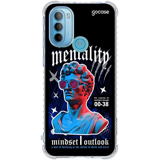 Capinha para celular  Statue Mindset