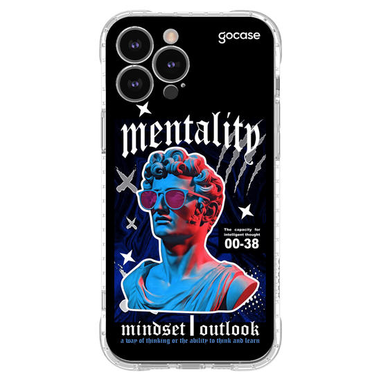 Capinha para celular  Statue Mindset