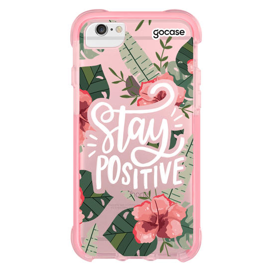 Capinha para celular Mantenha-se Positivo