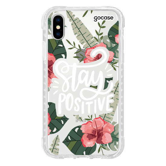 Capinha para celular Mantenha-se Positivo
