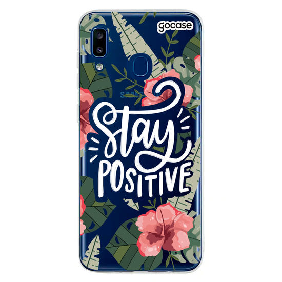 Capinha para celular Mantenha-se Positivo