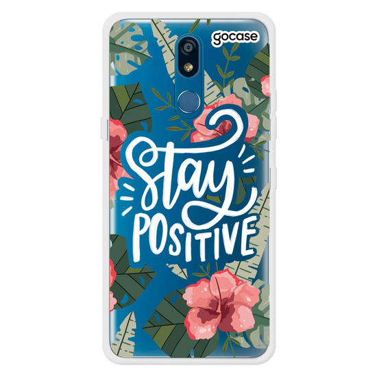 Capinha para celular Mantenha-se Positivo