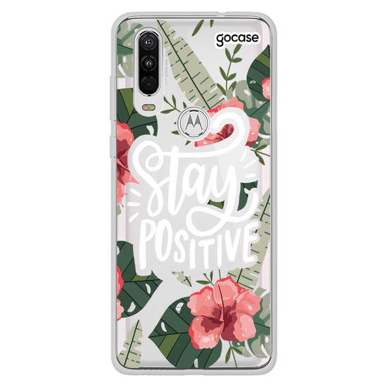 Capinha para celular Mantenha-se Positivo