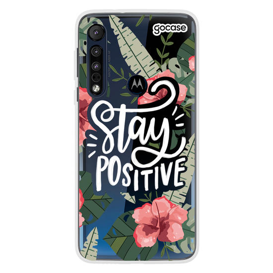 Capinha para celular Mantenha-se Positivo