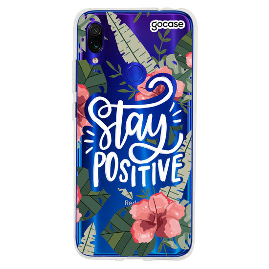 Capinha para celular Mantenha-se Positivo