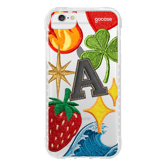 Capinha para celular  Stickers Bordados