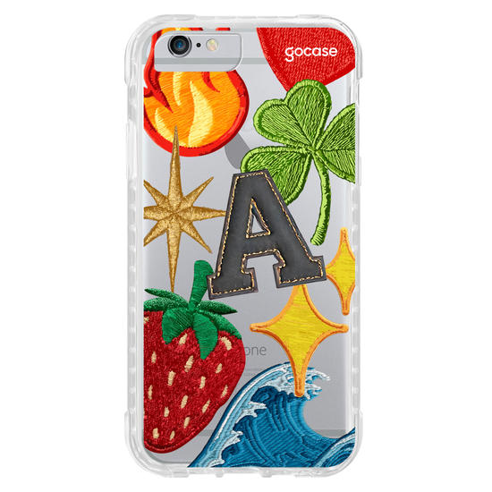 Capinha para celular  Stickers Bordados