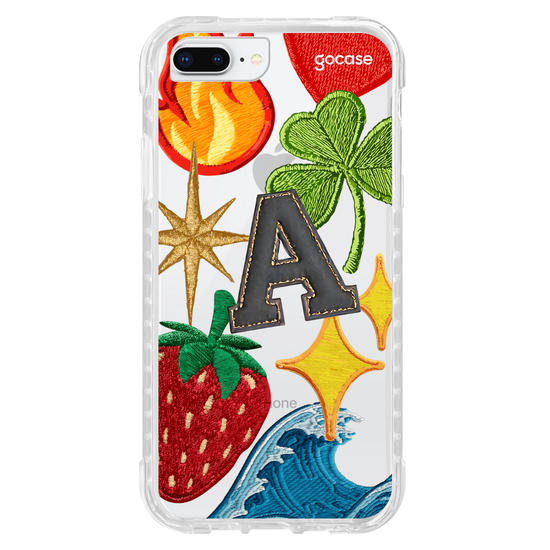 Capinha para celular  Stickers Bordados