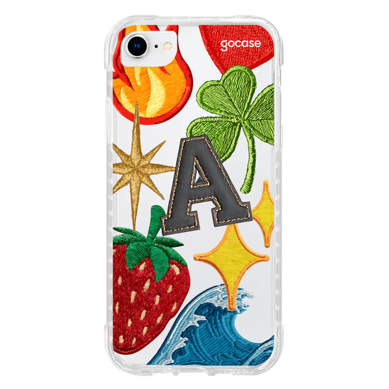 Capinha para celular  Stickers Bordados