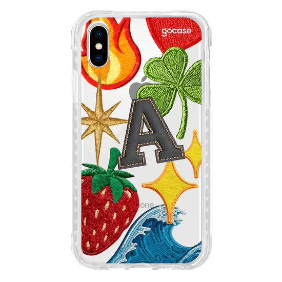 Capinha para celular  Stickers Bordados