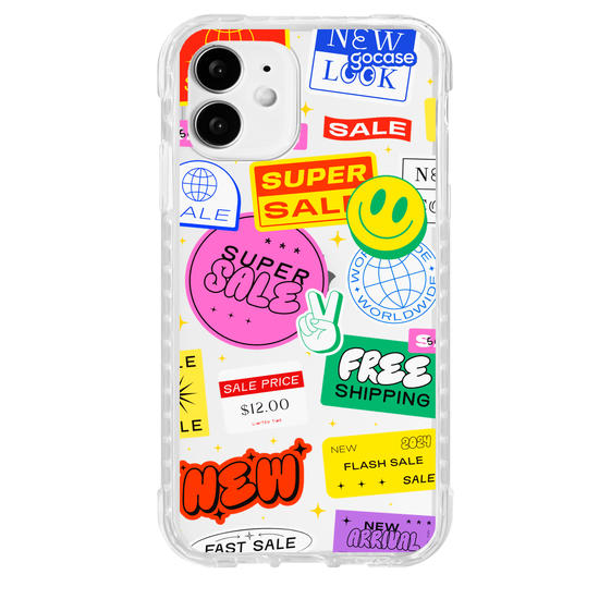 Capinha para celular  Stickers Sale Color