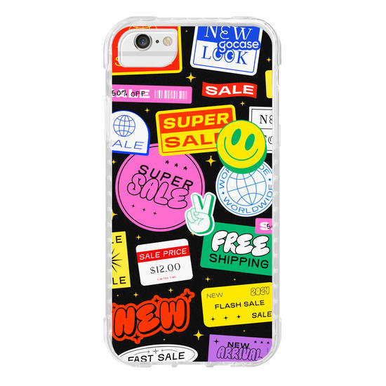 Capinha para celular  Stickers Sale Color