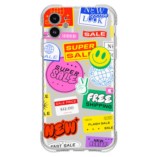Capinha para celular  Stickers Sale Color