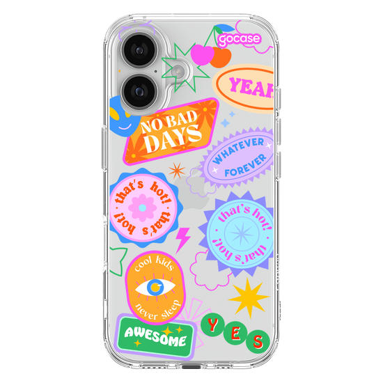 Capinha para celular  Stickers Super Fun