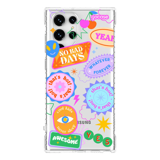 Capinha para celular  Stickers Super Fun