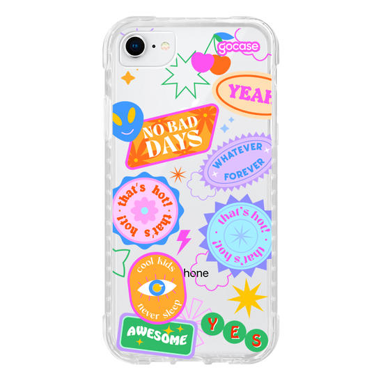 Capinha para celular  Stickers Super Fun