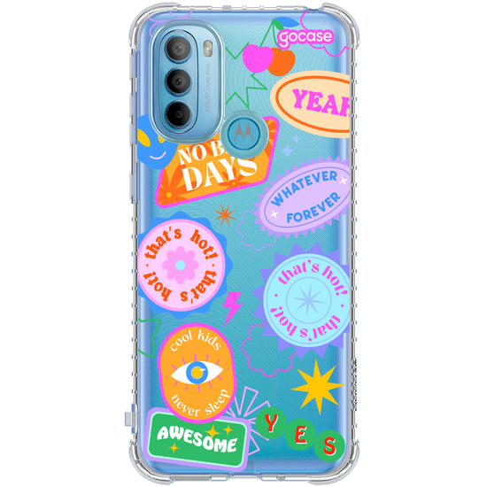 Capinha para celular  Stickers Super Fun