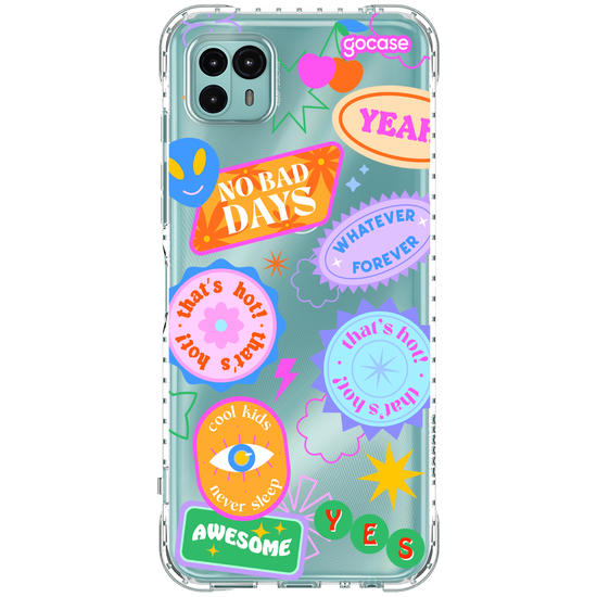 Capinha para celular  Stickers Super Fun