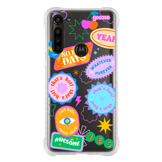 Capinha para celular  Stickers Super Fun
