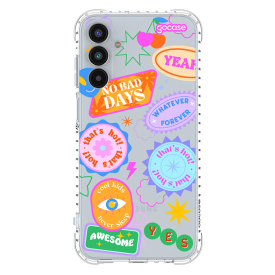 Capinha para celular  Stickers Super Fun