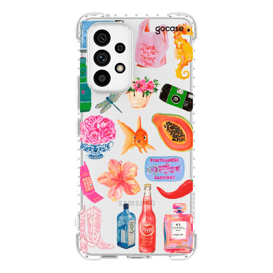 Capinha para celular Stickers Watercolor