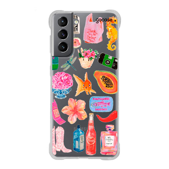 Capinha para celular Stickers Watercolor