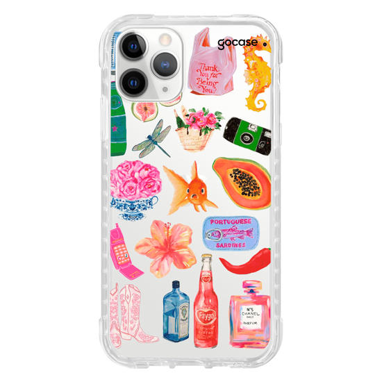 Capinha para celular Stickers Watercolor