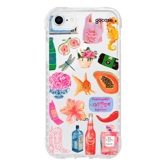 Capinha para celular Stickers Watercolor