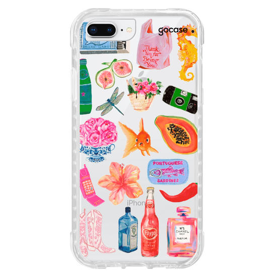 Capinha para celular Stickers Watercolor