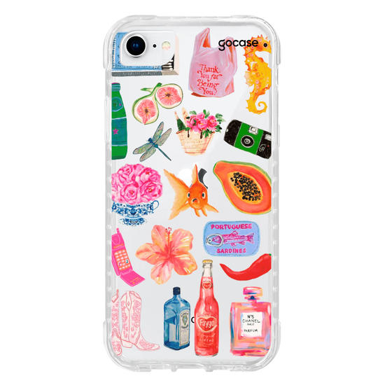 Capinha para celular Stickers Watercolor