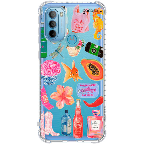 Capinha para celular Stickers Watercolor