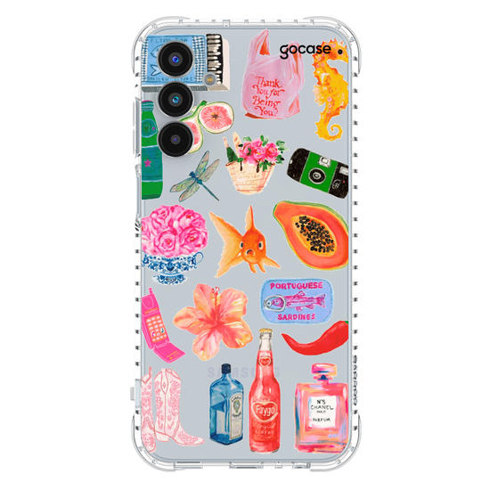 Capinha para celular Stickers Watercolor