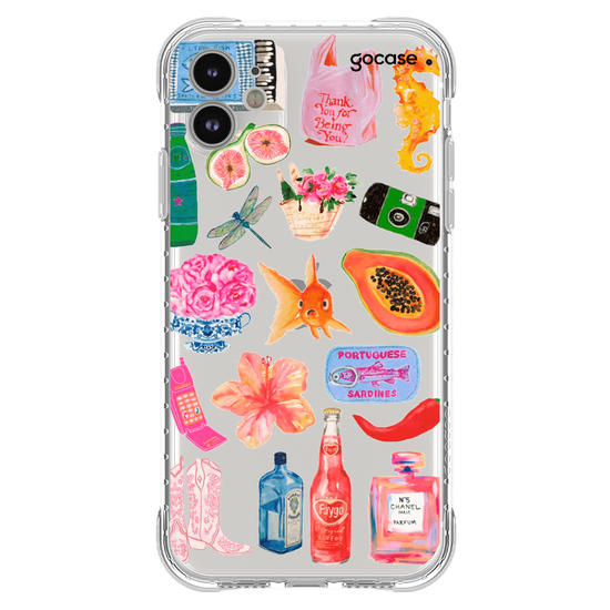 Capinha para celular Stickers Watercolor