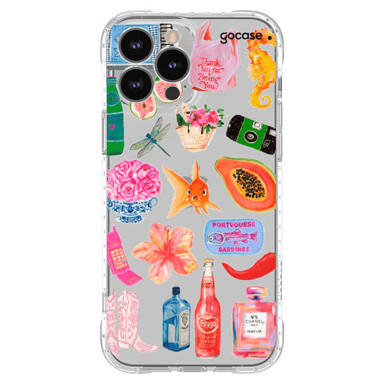 Capinha para celular Stickers Watercolor
