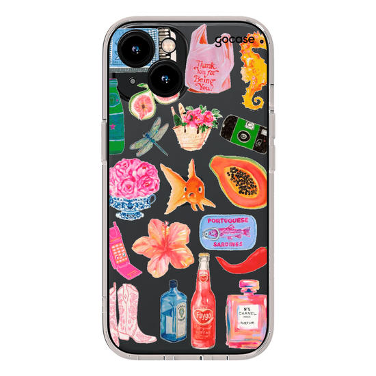 Capinha para celular Stickers Watercolor