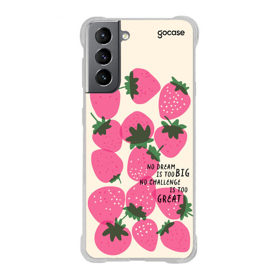 Capinha para celular  Strawberry Goals