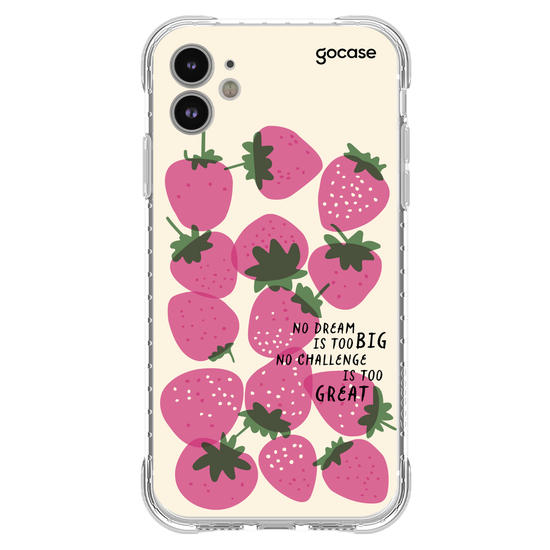 Capinha para celular  Strawberry Goals