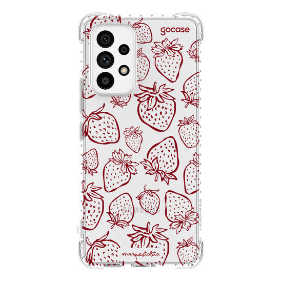Capinha para celular Strawberries