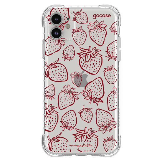 Capinha para celular Strawberries