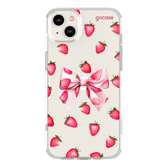 Capinha para celular  Strawberry Bow