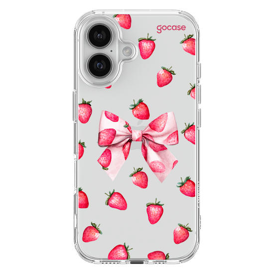 Capinha para celular  Strawberry Bow