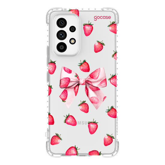 Capinha para celular  Strawberry Bow