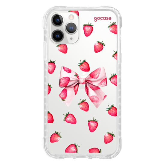 Capinha para celular  Strawberry Bow