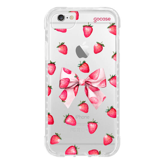 Capinha para celular  Strawberry Bow