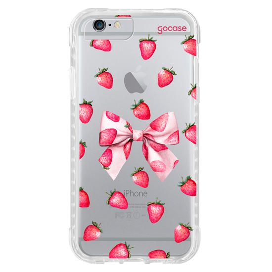 Capinha para celular  Strawberry Bow