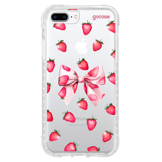 Capinha para celular  Strawberry Bow