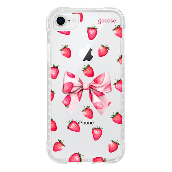 Capinha para celular  Strawberry Bow