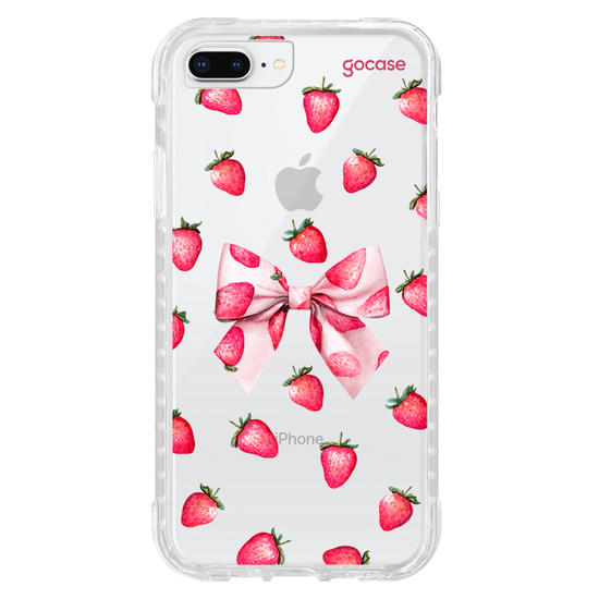 Capinha para celular  Strawberry Bow